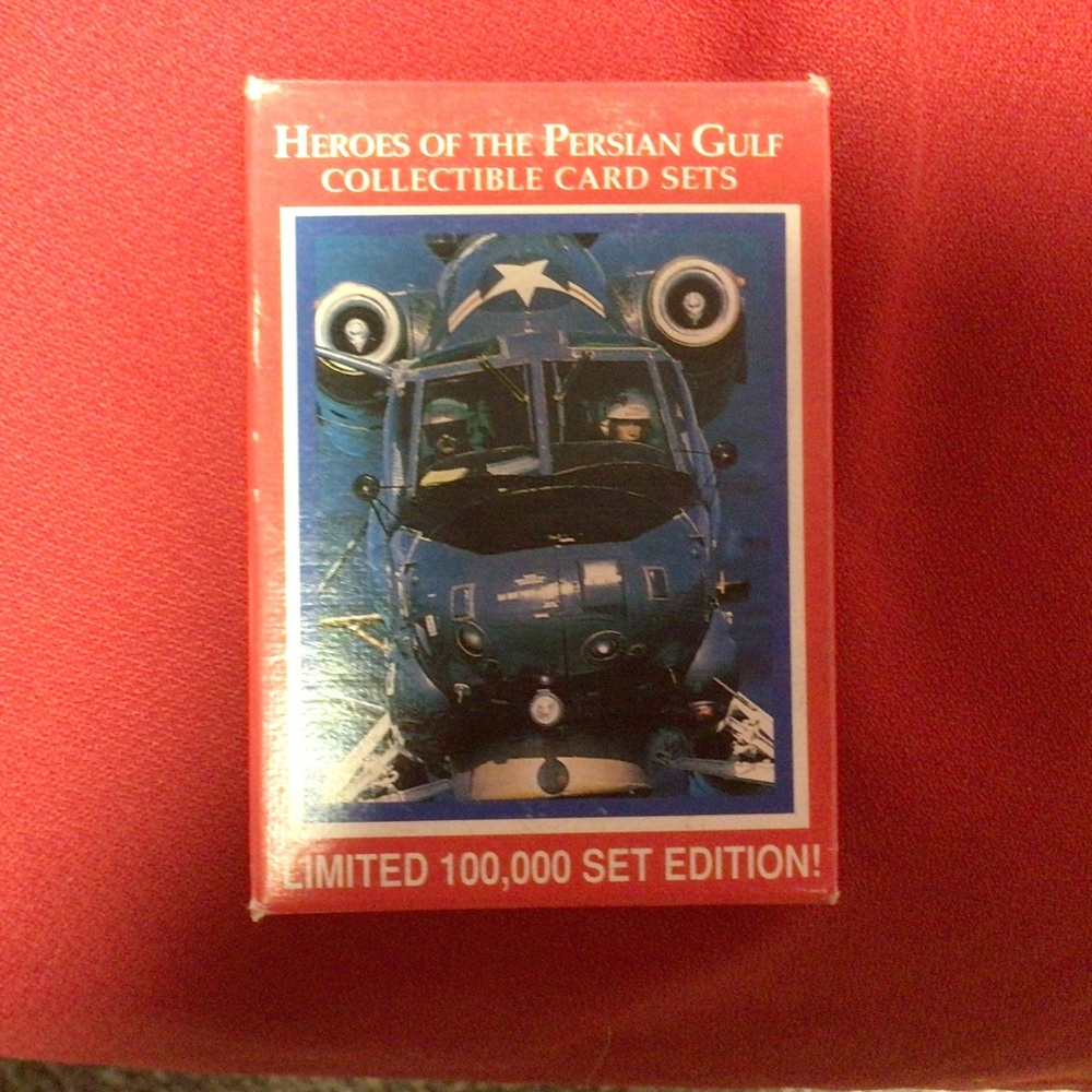 PERSIAN GULF trading cards